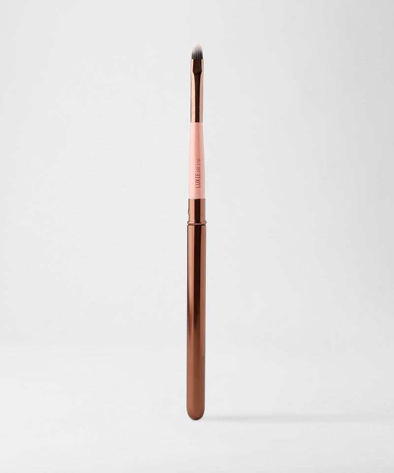 LUXIE 160 Lip Brush - Rose Gold - LuxieBeauty