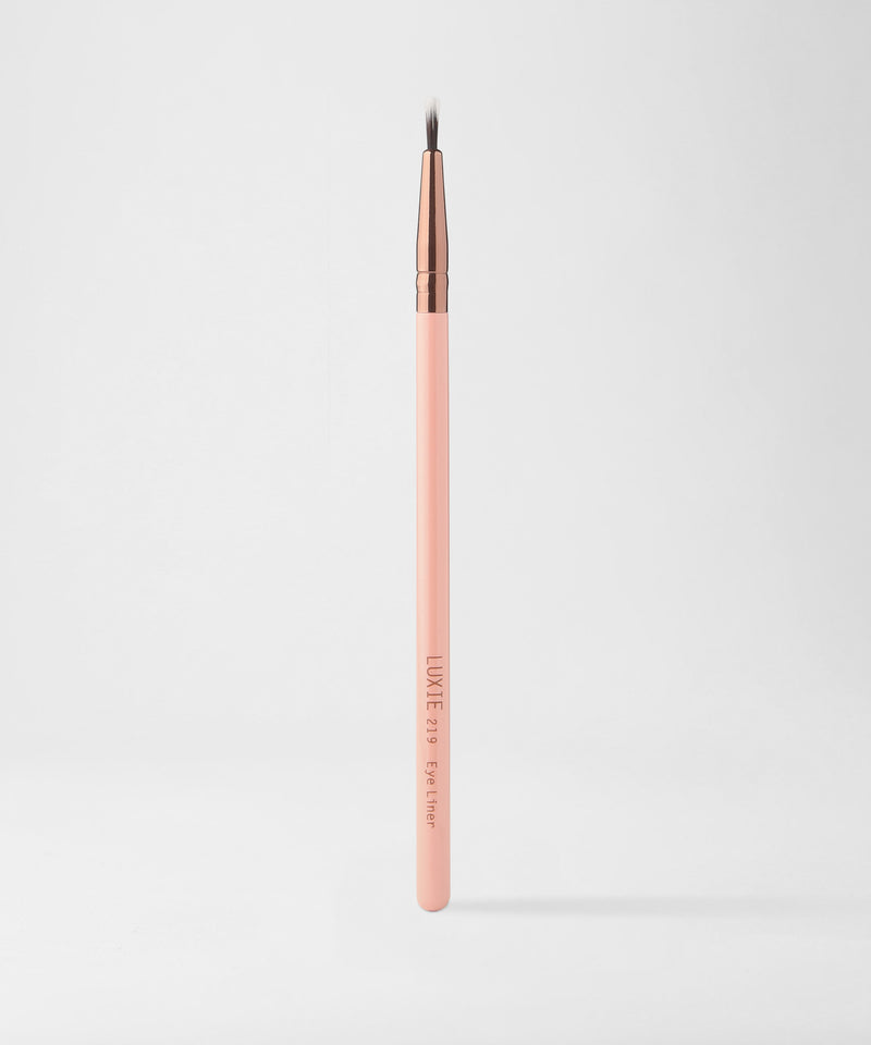 LUXIE 219 Eye Liner Brush - Rose Gold - LuxieBeauty