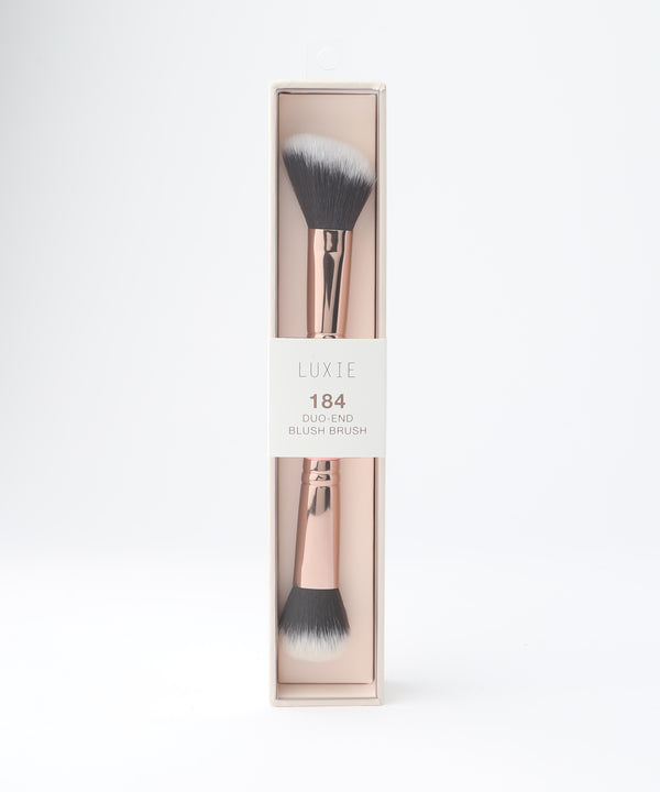 Luxie 184 Duo-End Blush Brush