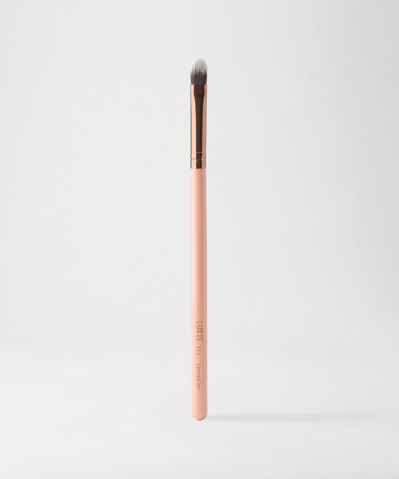 LUXIE 211 Concealer Brush - Rose Gold - LuxieBeauty