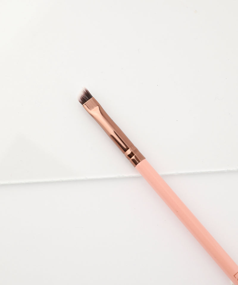 LUXIE 215 Small Angle Brush - Rose Gold - LuxieBeauty