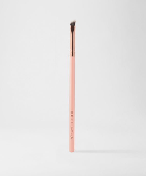 LUXIE 215 Small Angle Brush - Rose Gold - LuxieBeauty