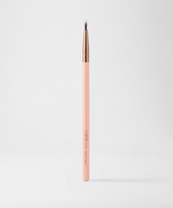 LUXIE 219 Eye Liner Brush - Rose Gold - LuxieBeauty