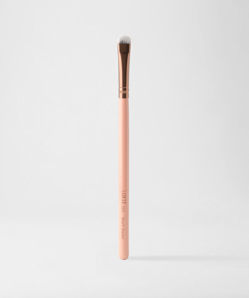 LUXIE 223 Short Shader Brush - Rose Gold - LuxieBeauty