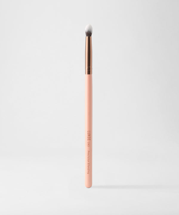 LUXIE 243 Precision Blender Brush - Rose Gold - LuxieBeauty