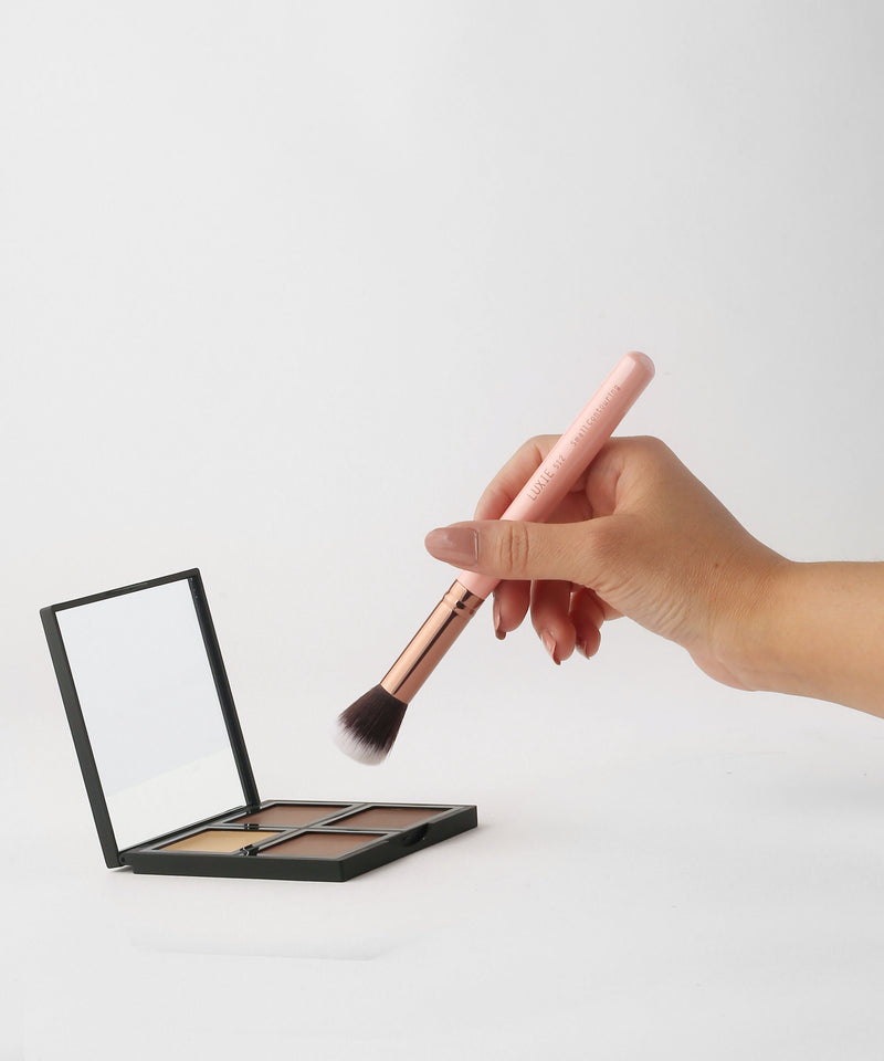 LUXIE 512 Small Contouring Brush - Rose Gold - LuxieBeauty