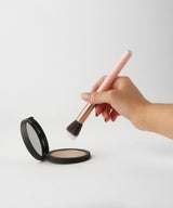 LUXIE 524 Small Duo Fibre Brush - Rose Gold - LuxieBeauty