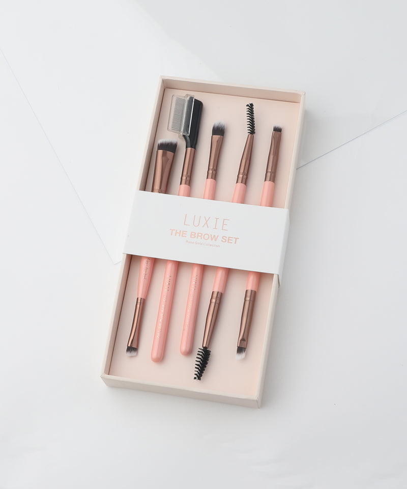LUXIE Face And Eye Brush Set-Gaea
