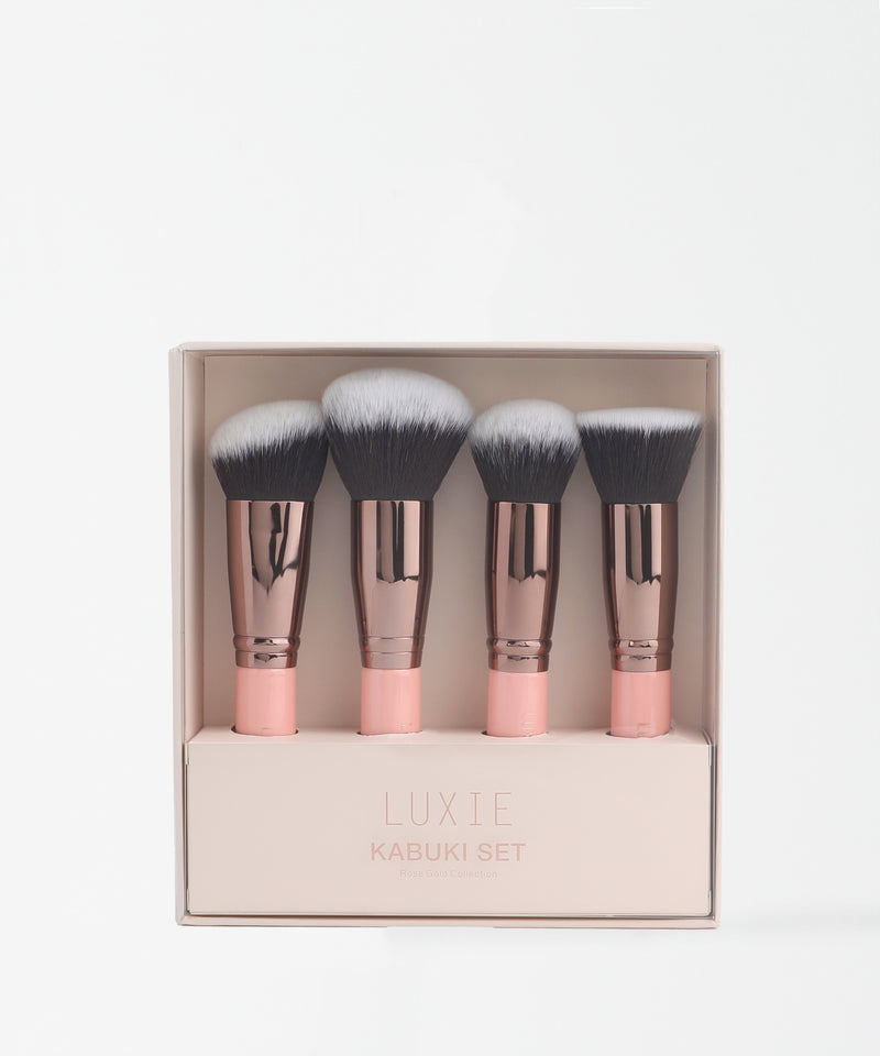 Luxie Kabuki 4 Piece Set
