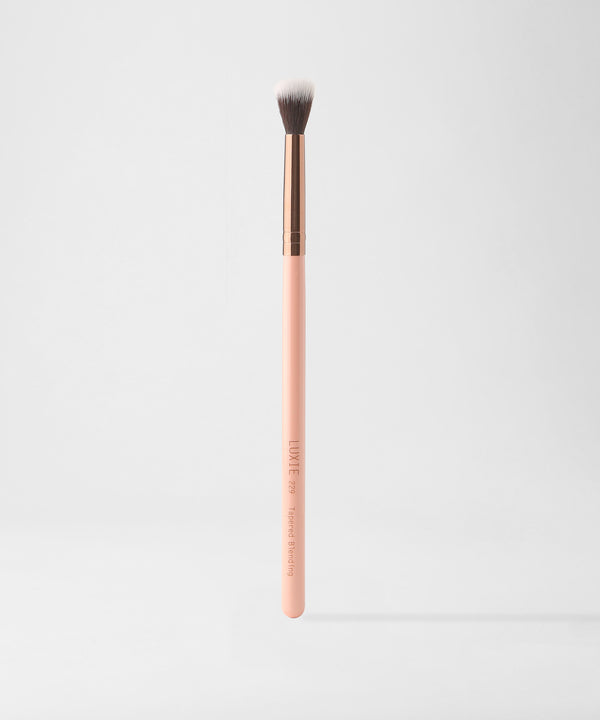 LUXIE 229 Tapered Blending Brush - Rose Gold - LuxieBeauty
