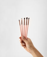 LUXIE Eye Essential Brush Set - Rose Gold - LuxieBeauty