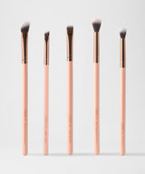 LUXIE Eye Essential Brush Set - Rose Gold - LuxieBeauty
