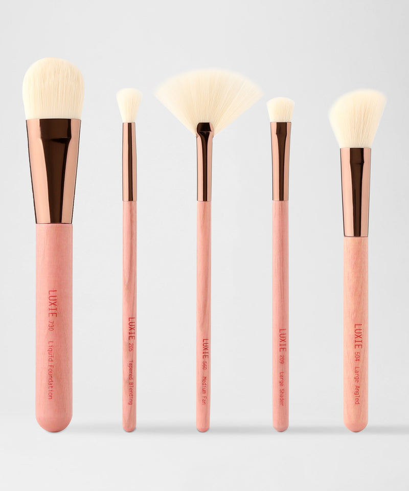 LUXIE Face And Eye Brush Set-Gaea - LuxieBeauty