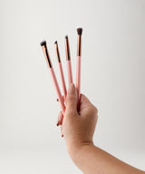 LUXIE Smokey Eye Brush Set-Rose Gold - LuxieBeauty